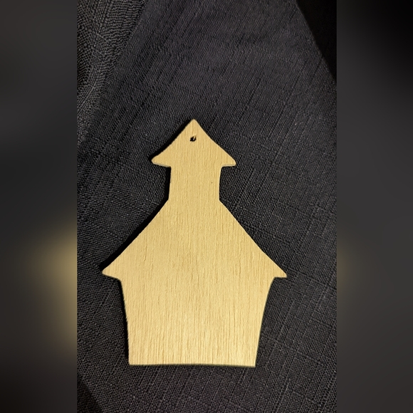 Lot of Christmas unfinished craft wood ornaments - Picture 8 of 8